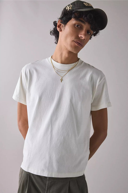 Bonfire Cropped Cotton Tee